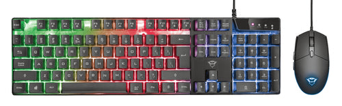 Trust GXT 838 Azor keyboard Mouse included Gaming USB QWERTY UK English Black Trust GXT 838 Azor keyboard Mouse included Gaming USB QWERTY UK English Black